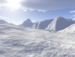 canvas print picture - Winter im Gebirge