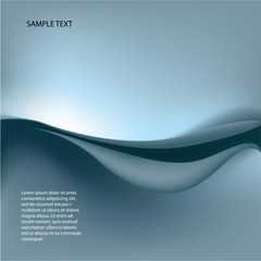 Abstract blue background
