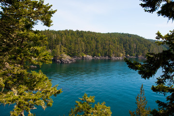 Beautiful nature in East Sooke Provincial Park, BC, Canada