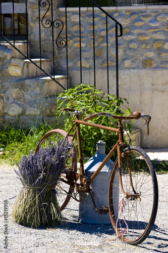 Fotoboard na płycie Rower, departament Provence, Francja