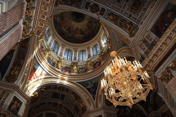 Interior of dome