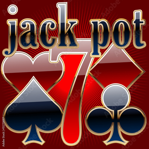Wektor: set of casino's items set of casino's items