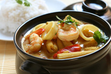 Yellow Seafood Curry