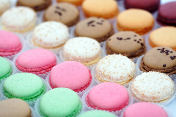 Canvas Print - Macarons