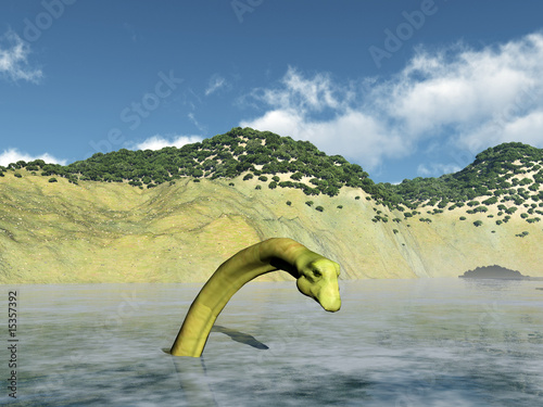 Board z aluminiowym obramowaniem Potwór z loch ness 4