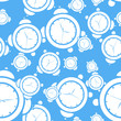 © Alegria111 - Blue seamless alarm clock background