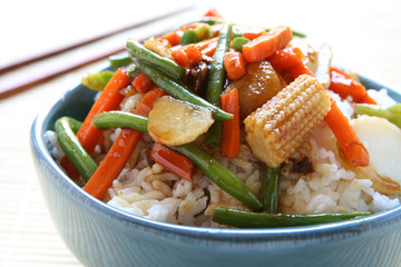 Poster - Teriyaki Vegetables Stir Fry