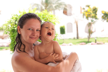 mother and daughter