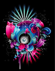 Wall Mural - vector abstracto