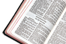 Bible Open To Ecclesiastes The Preacher