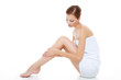 © Valua Vitaly - Body care of  female legs