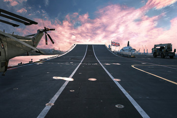 hms ark royal aircraft carrier flagship of british royal navy