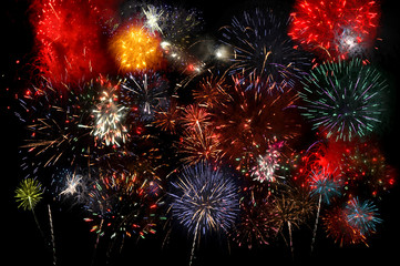 Wall Mural - fireworks