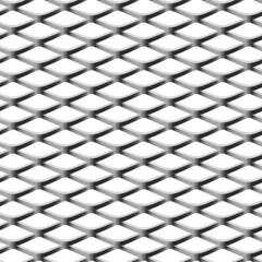 Chainlink fence. Seamless. Vector.