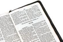 Bible Open To Peter II