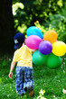 © Natallia Vintsik - kind mit Luftballons