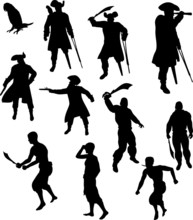 Pirate Silhouette Free Stock Photo - Public Domain Pictures