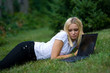 © bertys30 - girl with laptop outside