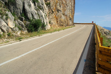 Sticker - Kuestenstraße Makarska - coast road Makarska 03