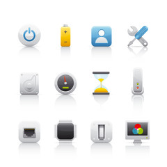 Icon Set - Computer Equipament