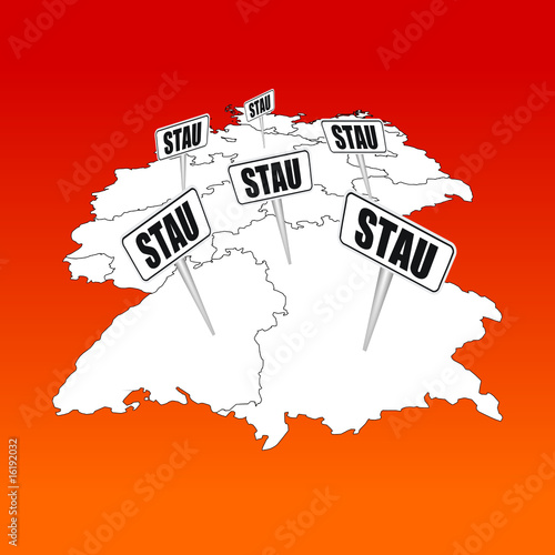 Stau Deutschland Karte Stau Deutschland Karte