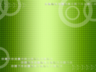 Sticker - Green background