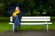 © Robert Kneschke - Warten im Regen