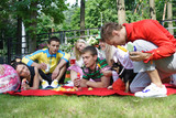 Fototapeta Londyn - picnic