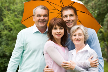 Canvas Print - parents and offsprings