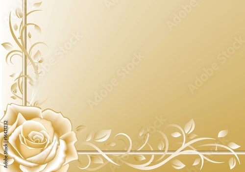 Golden Rose Background 2 Stock Vector Adobe Stock Golden Rose Background 2 Stock Vector Adobe Stock