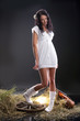 © Fotoskat - Woman In White Dress