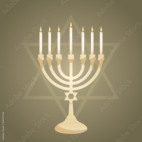 Fotoboard na płycie Menorah