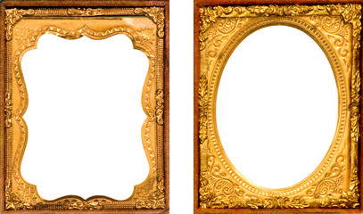 TWO DAGUERREOTYPE PICTURE FRAMES