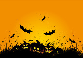 Halloween grunge background