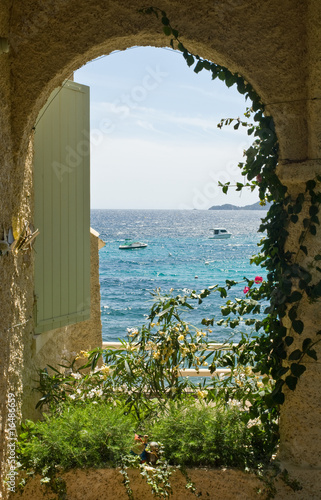 Naklejka dekoracyjna Fenster zum Meer