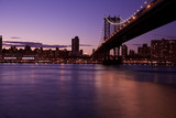 Fototapeta  - New York Skylight Manhattan Bridge