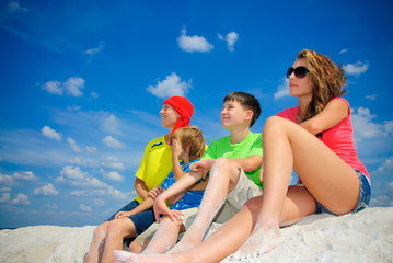 Wall Mural - Relax on the beach