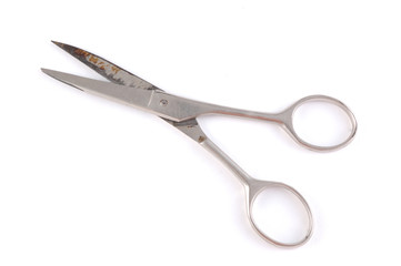 metallic scissors