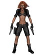 © Algol - Female Bounty Hunter - standing