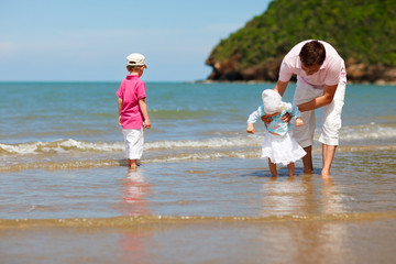 Canvas Print - Family vacation