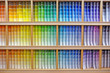 Paint chip color spectrum