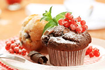 Wall Mural - Tasty muffins