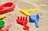 Fototapeta  - Strandspielzeug
