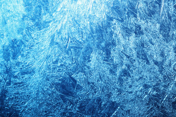 Wall Mural - Frost on glass
