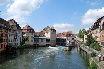 Canvas Print - Ecluse à Strasbourg