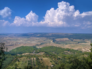 Landscape. Montescaglioso. Basilicata.