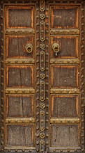 Ancient Wood Door