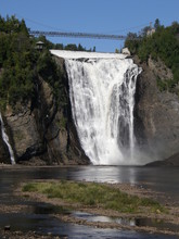 The Montmorency Falls In Quebec City, Canada