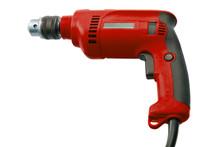 Red Electric Drill