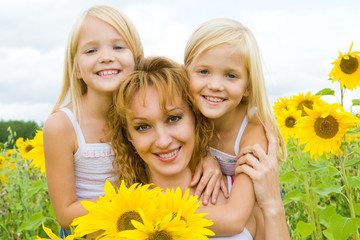 Poster - Mother and children